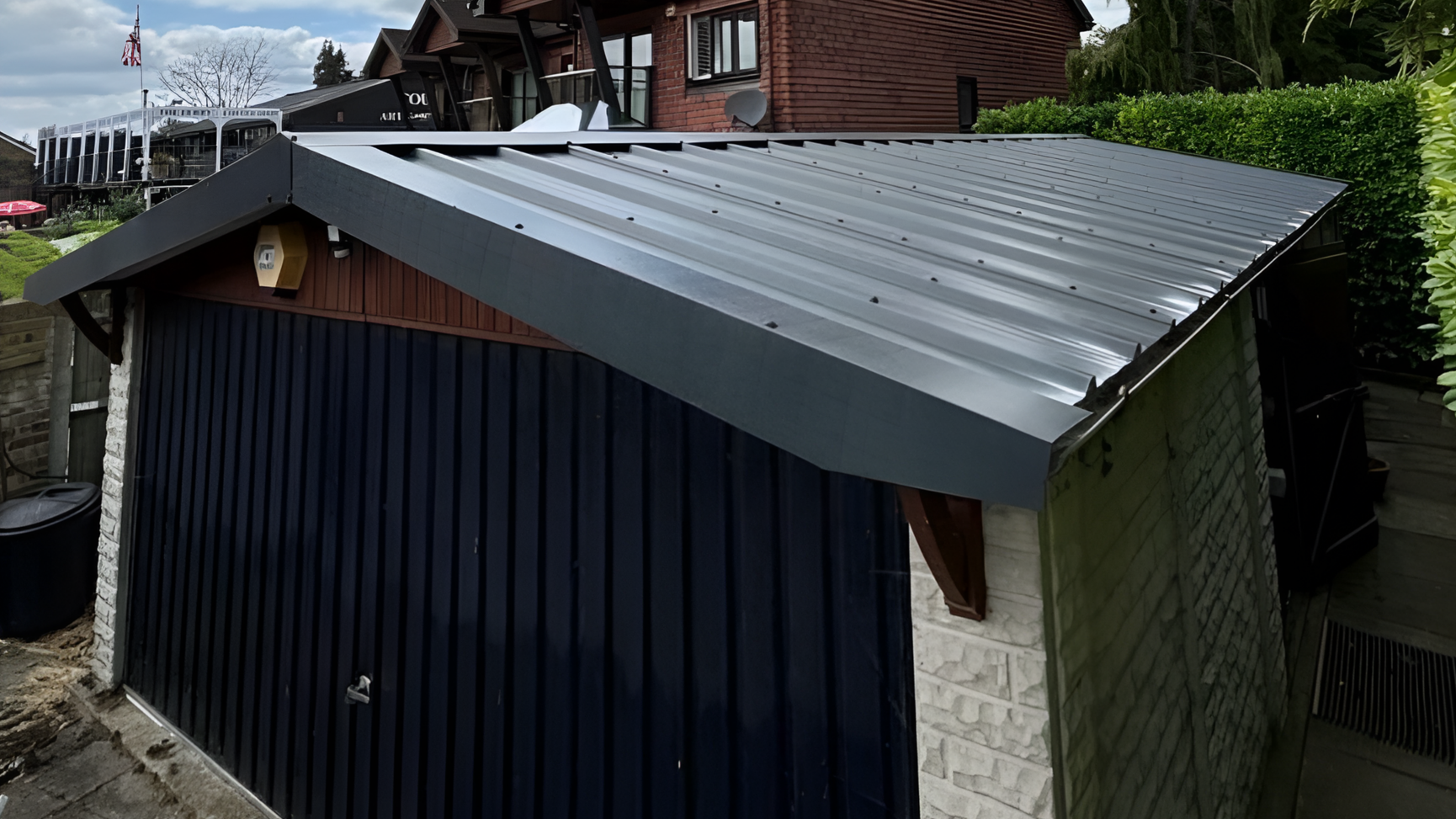 Completed asbestos removal project in Epsom, Surrey